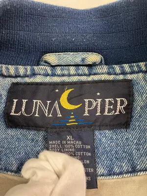 LUNA PIER/デニムジャケット/ジャケット/アウター/ブルー/XL