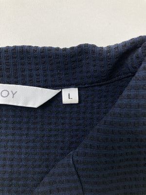 ENJOY/シャツ/ブラウス/トップス/ネイビー/L