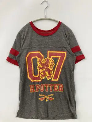 Harry Potter/ハリーポッター/Tシャツ/カットソー/トップス/グレー/S