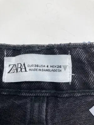 ZARA/ザラ/デニムパンツ/パンツ/ブラック/EUR36
