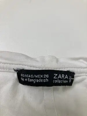 ZARA/ザラ/Tシャツ/カットソー/トップス/ホワイト/S