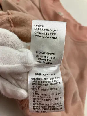 continuer de NICE CLAUP/コンティニューデナイスクラップ/スウェット/トップス/ピンク/F