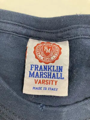 FRANKLIN MARSHALL/フランクリンマーシャル/Tシャツ/カットソー/トップス/ネイビー