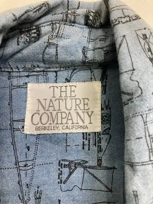 THE NATURE COMPANY/シャツ/ブラウス/トップス/ブルー/M