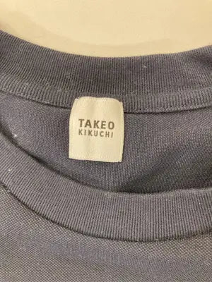 TAKEO KIKUCHI/タケオキクチ/Tシャツ/カットソー/トップス/ネイビー