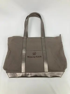 Maison de FLEUR/メゾンドフルール/トートバッグ/バッグ/ブラウン/F