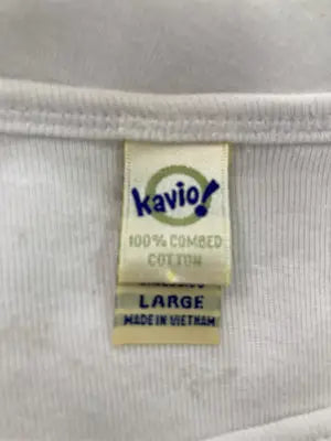 Kavio!/Tシャツ/カットソー/トップス/ホワイト/L