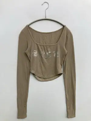 YJL/Tシャツ/カットソー/トップス/ベージュ