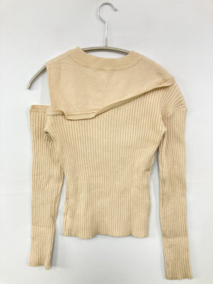 RESEXXY/リゼクシー/ニット/セーター/トップス/ベージュ/F