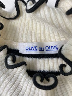 OLIVE des OLIVE/オリーブデオリーブ/ニット/セーター/トップス/ホワイト/F