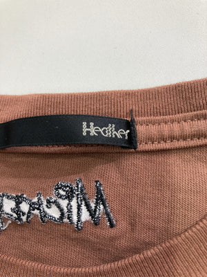 Heather/ヘザー/Tシャツ/カットソー/トップス/ブラウン/F