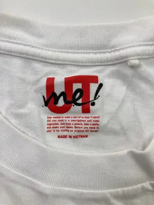 UNIQLO UT/ユニクロユーティー/Tシャツ/カットソー/トップス/ホワイト/XL  チェスト104～112cm