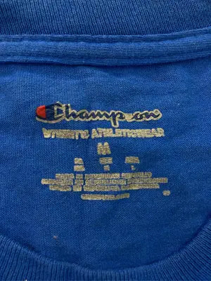 Champion/チャンピオン/Tシャツ/カットソー/トップス/ブルー/M