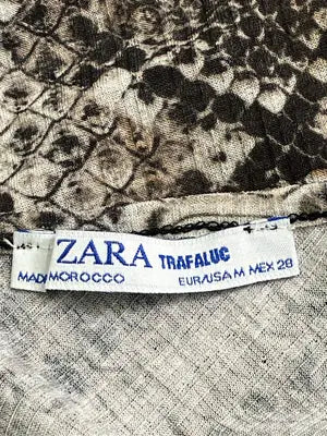 ZARA TRAFALUC/ザラトラファルック/キャミソール/トップス/ブラウン/USA M