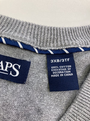 CHAPS/チャップス/ベスト/トップス/グレー/3XB