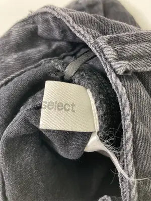 me+em select/ミームセレクト/デニムパンツ/パンツ/ブラック/L