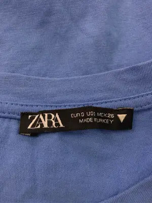 ZARA/ザラ/Tシャツ/カットソー/トップス/ブルー/S