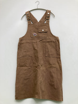 Pair Pair/ペアペア/ジャンパースカート/ワンピース/ドレス/ブラウン/F