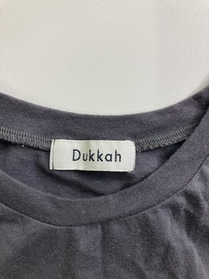 Dukkah/ドゥッカ/Tシャツ/カットソー/トップス/グレー/XS