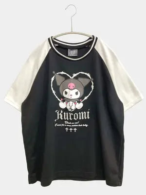 SANRIO/サンリオ/Tシャツ/カットソー/トップス/ブラック