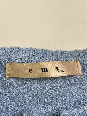 ems excite/エムズエキサイト/アンサンブル/トップス/スカイブルー