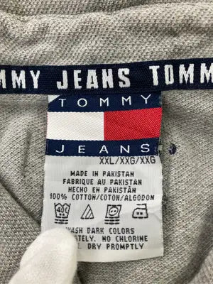 TOMMY JEANS/トミージーンズ/シャツ/ブラウス/トップス/グレー/XXL