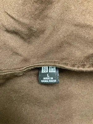UNIQLO/ユニクロ/ワンピース/ワンピース/ドレス/ブラウン/L