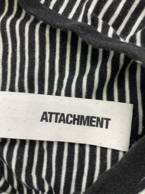 ATTACHMENT/Tシャツ/カットソー/トップス/ブラック