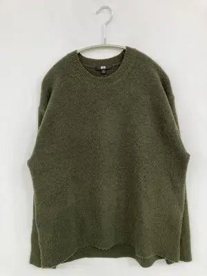 UNIQLO/ユニクロ/ニット/セーター/トップス/グリーン/L