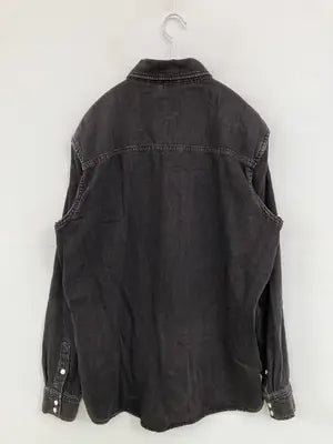 ZARA/ザラ/シャツ/ブラウス/トップス/ブラック/EUR M/USA M/MEX 40