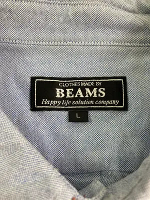 BEAMS/ビームス/シャツ/ブラウス/トップス/ブルー/L