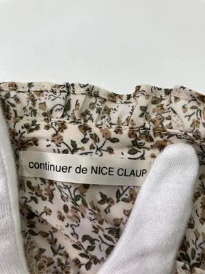 continuer de NICE CLAUP/コンティニューデナイスクラップ/シャツ/ブラウス/トップス/ベージュ/F