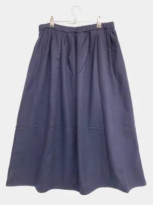 無印良品/ムジルシリョウヒン/ロングスカート/スカート/ネイビー/XL