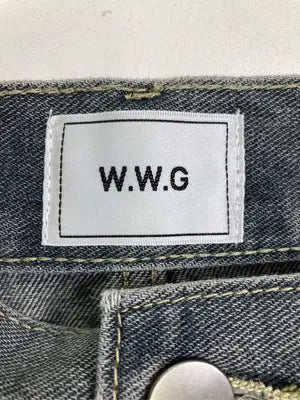 W.W.G/フーズフーギャラリー/デニムスカート/スカート/グレー/F