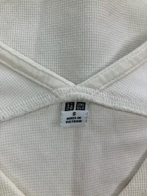 UNIQLO/ユニクロ/Tシャツ/カットソー/トップス/アイボリー/S