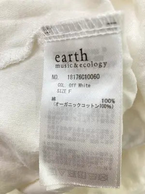 earth music&ecology/アースミュージックアンドエコロジー/Tシャツ/カットソー/トップス/ホワイト/FREE