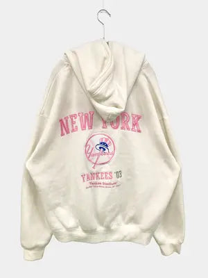 GENUINE MERCHANDISE/ジェニュインマーチャンダイズ/パーカー/トップス/ホワイト/M