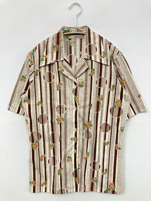 シャツ/ブラウス/トップス/ブラウン