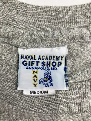 NAVAL ACADEMY/Tシャツ/カットソー/トップス/グレー/MEDIUM