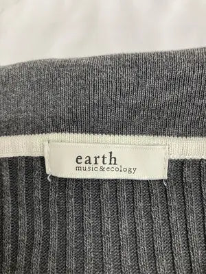 earth/アース/カーディガン/ボレロ/トップス/グレー/F
