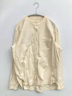 無印良品/ムジルシリョウヒン/シャツ/ブラウス/トップス/アイボリー/L