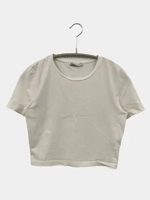 ZARA/ザラ/Tシャツ/カットソー/トップス/ホワイト/USA S