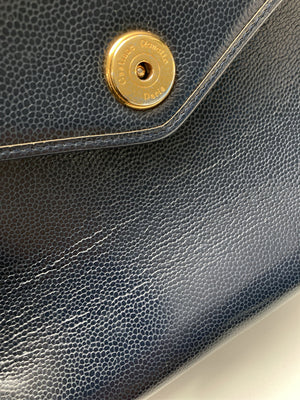 Castinne Renette/ハンドバッグ/バッグ/ネイビー