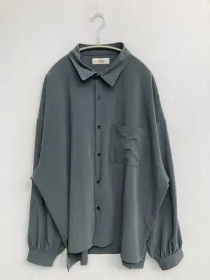 Loose/ルース/シャツ/ブラウス/トップス/グレー/M