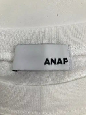 ANAP/アナップ/Tシャツ/カットソー/トップス/ホワイト/F