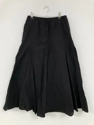 無印良品/ムジルシリョウヒン/ロングスカート/スカート/ブラック/M