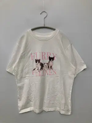UNIQLO/ユニクロ/Tシャツ/カットソー/トップス/ホワイト/M