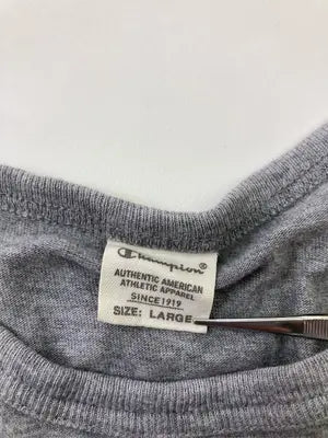 Champion/チャンピオン/Tシャツ/カットソー/トップス/グレー/LARGE