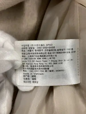 SPAO/スパオ/ショートコート/ジャケット/アウター/ベージュ/M