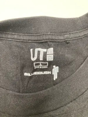 UNIQLO/ユニクロ/Tシャツ/カットソー/トップス/ブラック/L